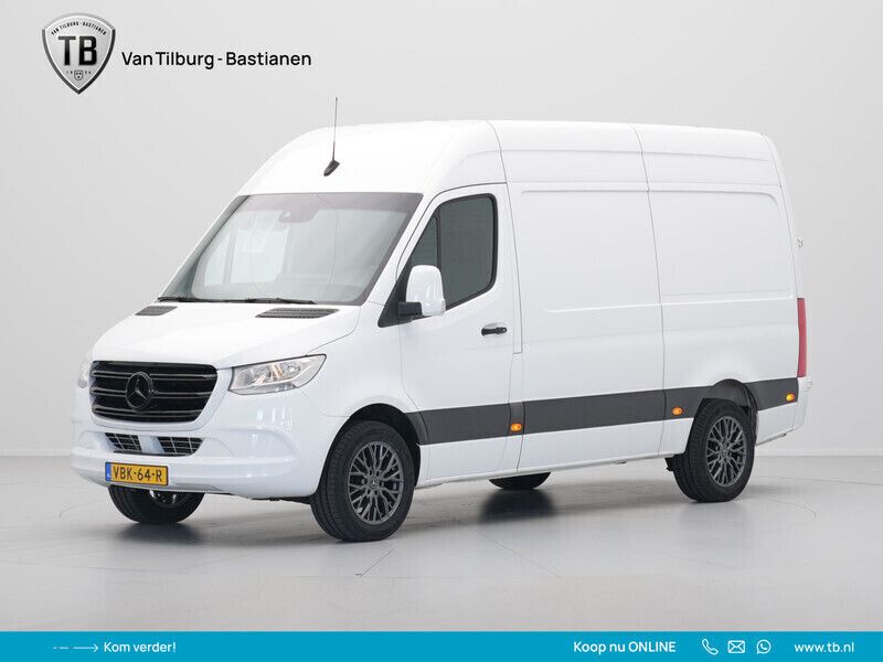 Wit Gebruikt 2019 Mercedes Sprinter Van | € 26.235 (Duur) - Afbeelding 1/4