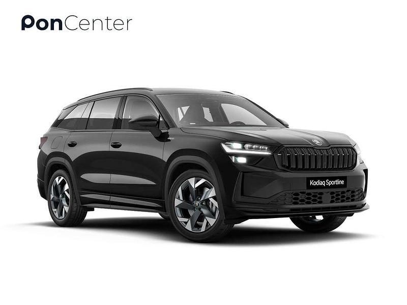 Zwart Nieuw 2025 Skoda Kodiaq Business Line SUV | € 54.850 (Eerlijke prijs) - Afbeelding 1/4