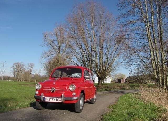 Occasion Fiat 600 1963 Rood Hatchback