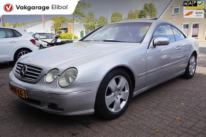 Grijs Gebruikt 2000 Mercedes CL500 Coupé | € 5.495 (Super prijs) - Afbeelding 1/4
