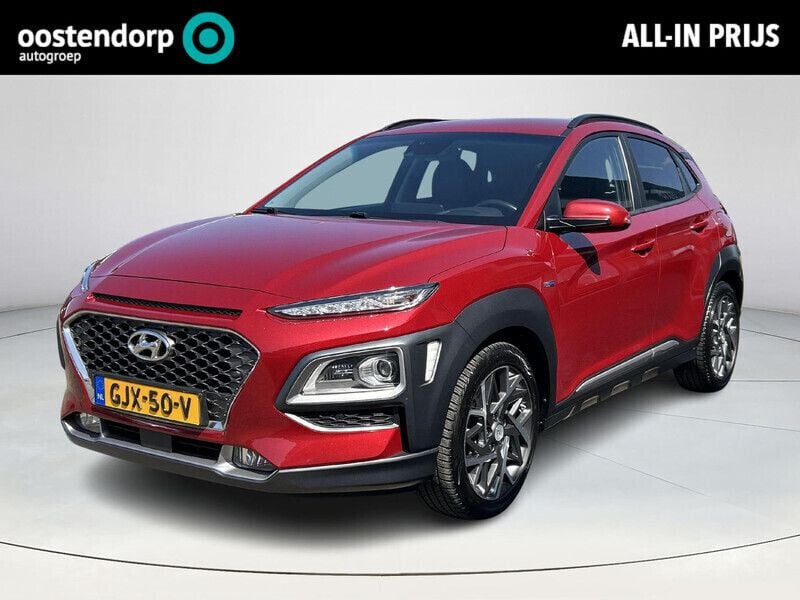 Rood Gebruikt 2020 Hyundai Kona Premium SUV | € 19.750 (Eerlijke prijs) - Afbeelding 1/4