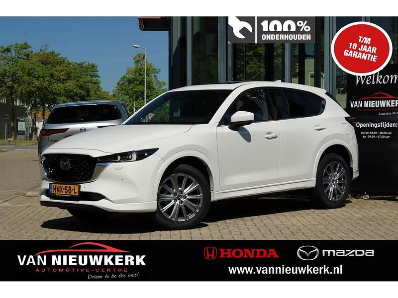 Wit Gebruikt 2025 Mazda CX-5 Takumi-Line SUV | € 48.400 (Duur) - Afbeelding 1/4