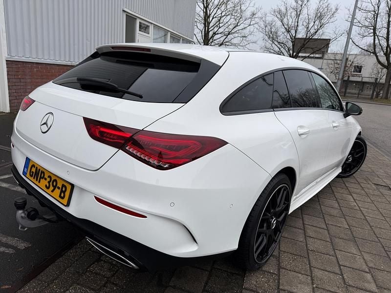 Occasion Mercedes CLA200 AMG line 163 PK (119 kW) 2022 Wit Stationwagen