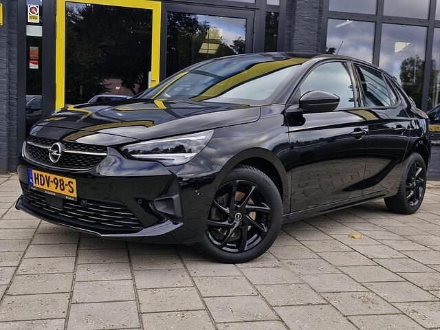 Zwart Gebruikt 2023 Opel Corsa GS Line Hatchback | € 18.450 (Eerlijke prijs) - Afbeelding 1/4