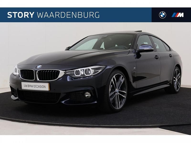M carbonschwarz (donker zwart metallic) Occasion 2019 BMW 430 Gran Coupé Comfort Edition Coupé | € 32.495 (Eerlijke prijs) - Afbeelding 1/4