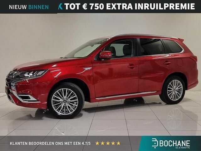 Rood Gebruikt 2019 Mitsubishi Outlander Intense+ SUV | € 25.400 (Eerlijke prijs) - Afbeelding 1/4