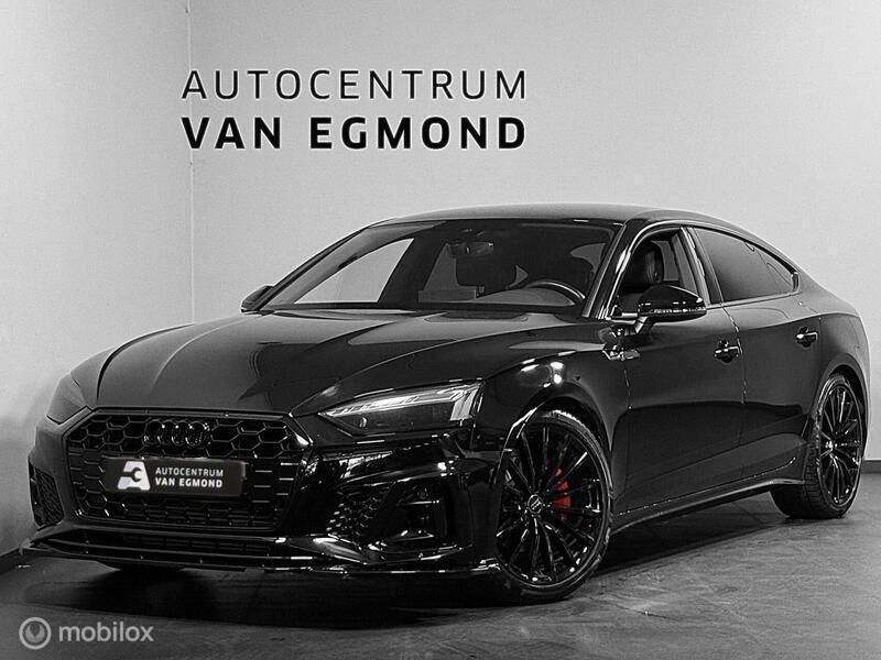 Zwart Gebruikt 2022 Audi A5 Sportback Competition Hatchback | € 45.999 (Iets duurder) - Afbeelding 1/4