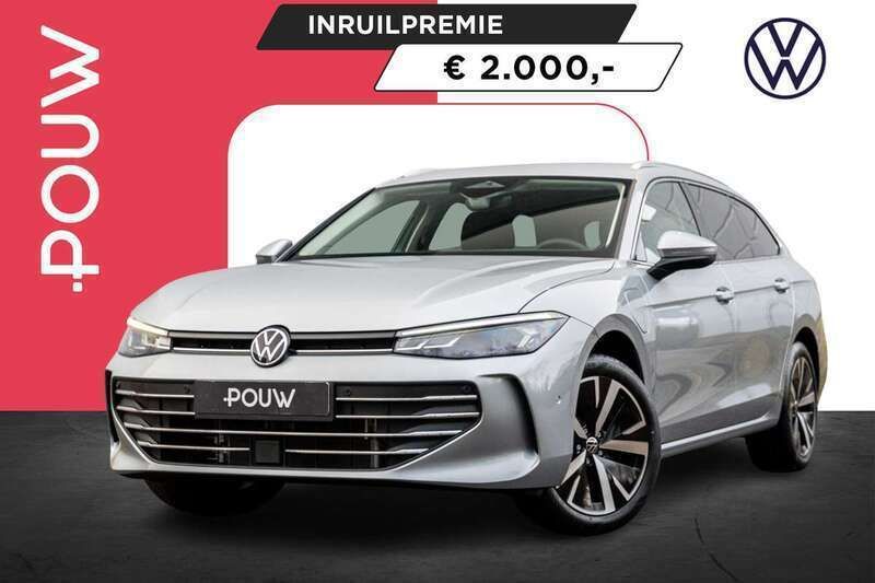 Zilver Nieuw 2024 VW Passat Business Stationwagen | € 49.250 (Goede deal) - Afbeelding 1/4