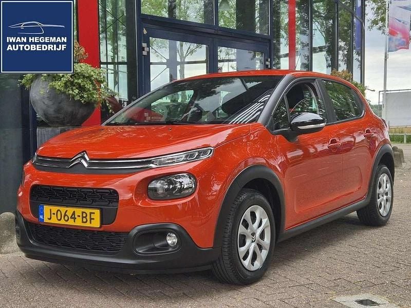 Oranje Gebruikt 2020 Citroën C3 Feel Hatchback | € 11.890 (Goede deal) - Afbeelding 1/3