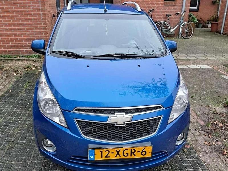 Blauw Gebruikt 2012 Chevrolet Spark LT Hatchback | € 1.500 (Super prijs) - Afbeelding 1/4