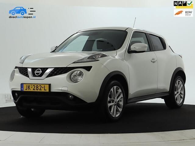 Wit Gebruikt 2016 Nissan Juke N-Connecta SUV | € 10.495 (Goede deal) - Afbeelding 1/4