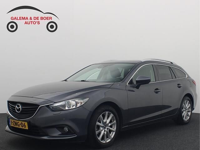 Grijs Occasion 2015 Mazda 6 Stationwagen | € 15.888 (Eerlijke prijs) - Afbeelding 1/4