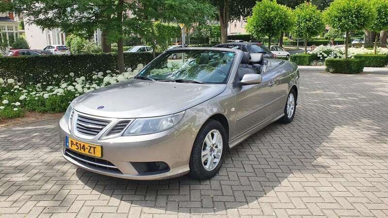 Grijs Gebruikt 2009 Saab 9-3 Cabriolet Cabriolet | € 17.000 (Iets duurder) - Afbeelding 1/4