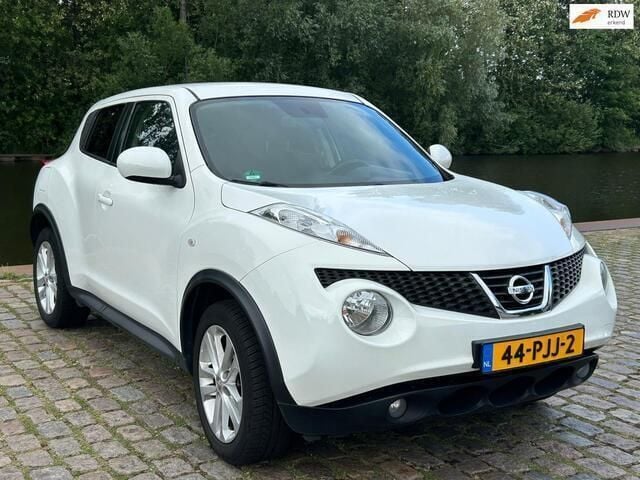 Wit Gebruikt 2011 Nissan Juke Acenta SUV | € 8.499 (Eerlijke prijs) - Afbeelding 1/4