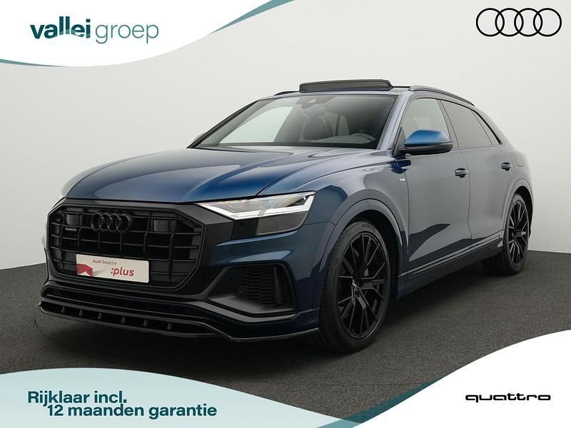 Blauw Gebruikt 2021 Audi Q8 Proline SUV | € 67.850 (Goede deal) - Afbeelding 1/4
