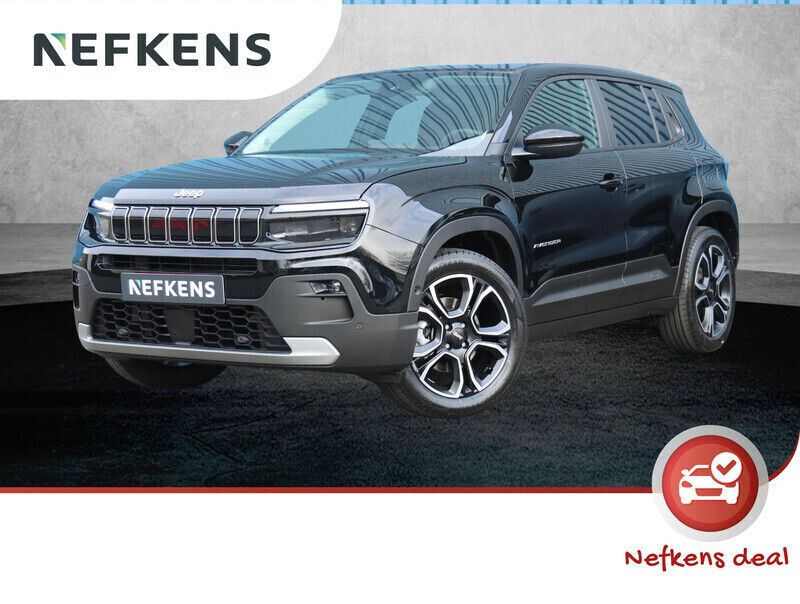 Zwart Nieuw 2024 Jeep Avenger EV Summit SUV | € 35.925 (Eerlijke prijs) - Afbeelding 1/4