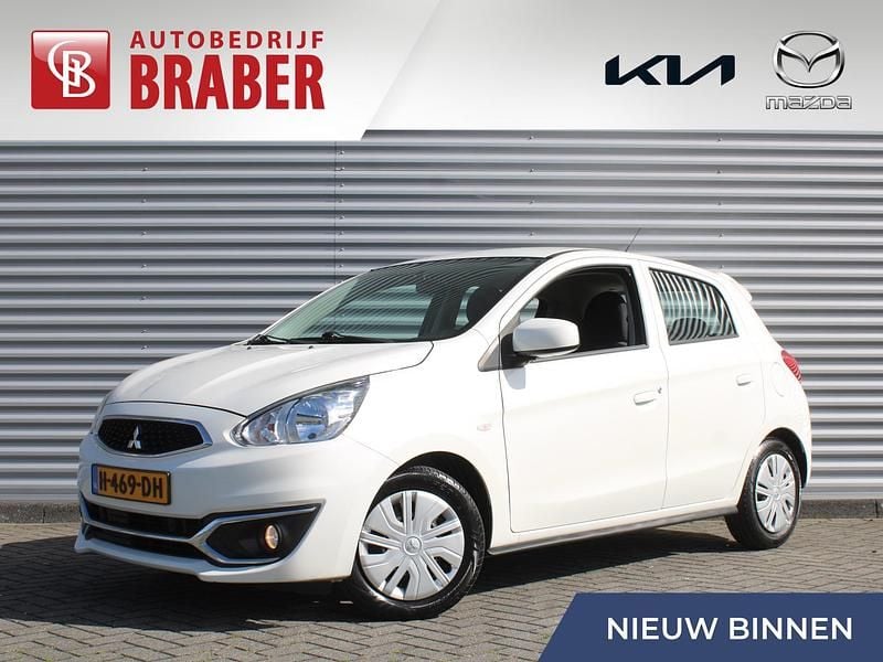 Wit Gebruikt 2020 Mitsubishi Space Star Hatchback | € 9.545 (Goede deal) - Afbeelding 1/4