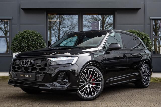 Zwart, metallic lak Gebruikt 2025 Audi Q7 Advanced Plus SUV | € 149.950 - Afbeelding 1/4