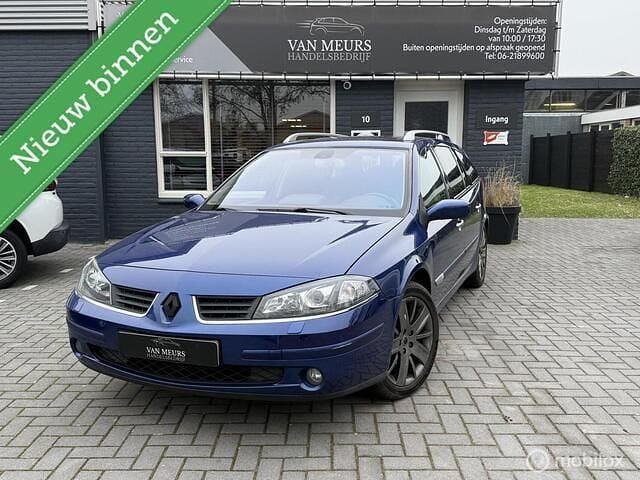 Blauw Occasion 2008 Renault Laguna III GT Stationwagen | € 3.350 (Super prijs) - Afbeelding 1/4