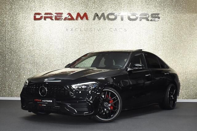 Zwart Gebruikt 2022 Mercedes C63 AMG AMG Sedan | € 53.950 (Eerlijke prijs) - Afbeelding 1/3