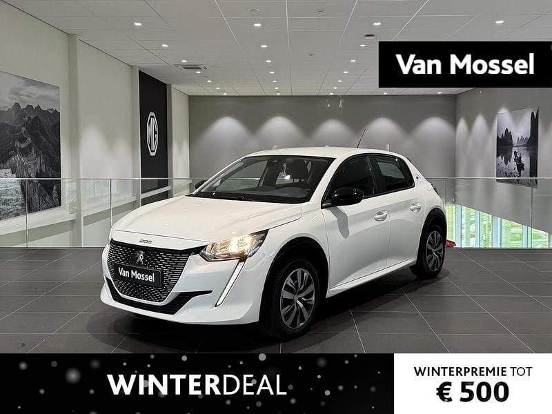 Wit Occasion 2023 Peugeot e-208 Active Hatchback | € 13.940 (Goede deal) - Afbeelding 1/4
