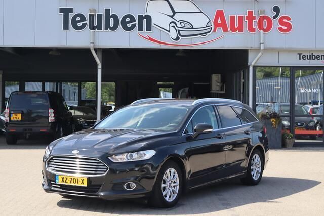 Zwart, metallic lak Gebruikt 2015 Ford Mondeo Titanium Stationwagen | € 9.685 (Eerlijke prijs) - Afbeelding 1/4