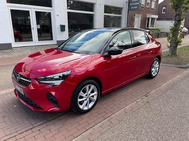 Rood Gebruikt 2021 Opel Corsa GS Line Hatchback | € 14.450 (Eerlijke prijs) - Afbeelding 1/4