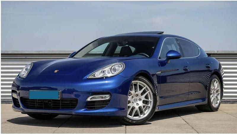 Blauw Gebruikt 2009 Porsche Panamera Sedan | € 29.500 - Afbeelding 1/3