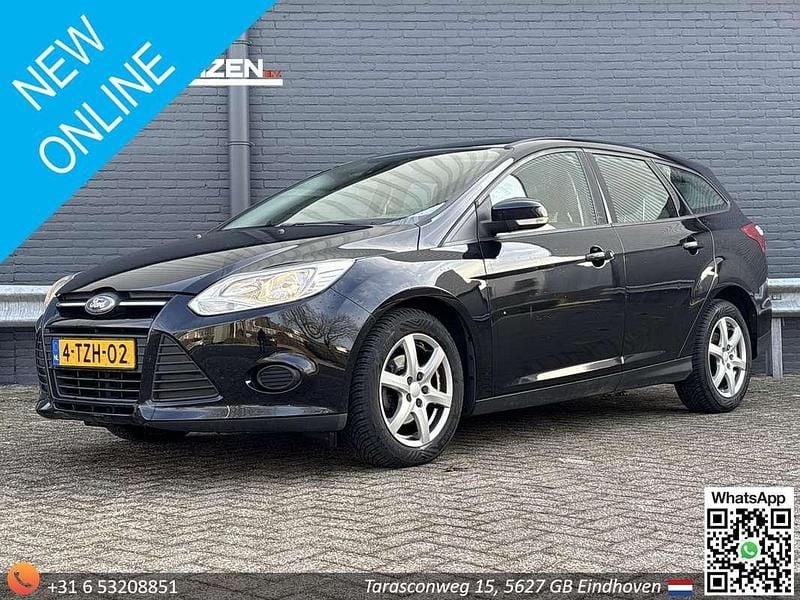 Zwart Occasion 2014 Ford Focus Trend Stationwagen | € 2.450 (Super prijs) - Afbeelding 1/4