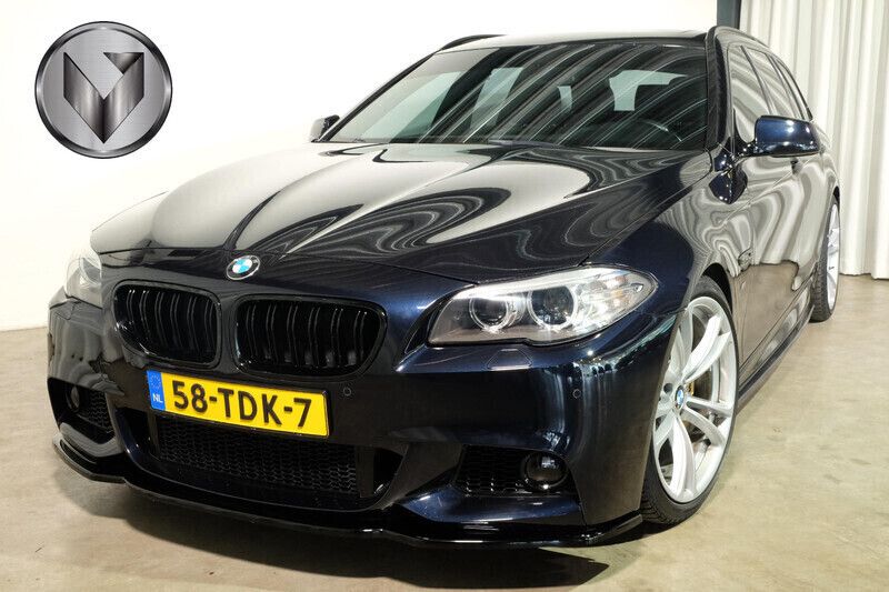 Blauw, metallic lak Gebruikt 2012 BMW 528 Executive Stationwagen | € 14.950 (Eerlijke prijs) - Afbeelding 1/4