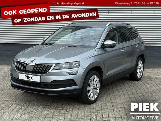 Grijs, metallic lak Gebruikt 2019 Skoda Karoq Business Line SUV | € 13.999 (Super prijs) - Afbeelding 1/3