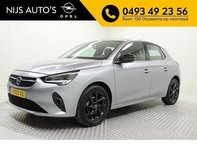 Grijs Gebruikt 2020 Opel Corsa Elegance Hatchback | € 12.999 (Eerlijke prijs) - Afbeelding 1/4