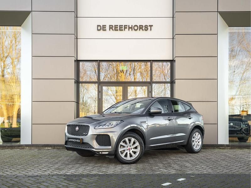 Grijs Gebruikt 2018 Jaguar E-Pace R-Dynamic SUV | € 22.750 (Iets duurder) - Afbeelding 1/4