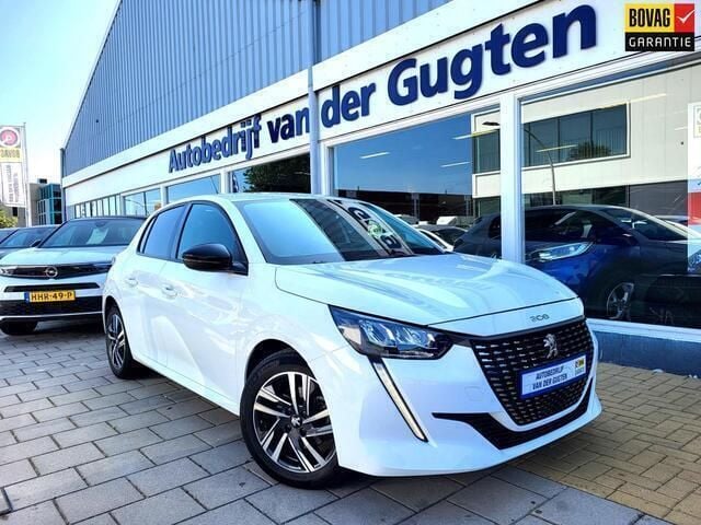 Wit Gebruikt 2023 Peugeot 208 Allure Hatchback | € 16.950 (Goede deal) - Afbeelding 1/4
