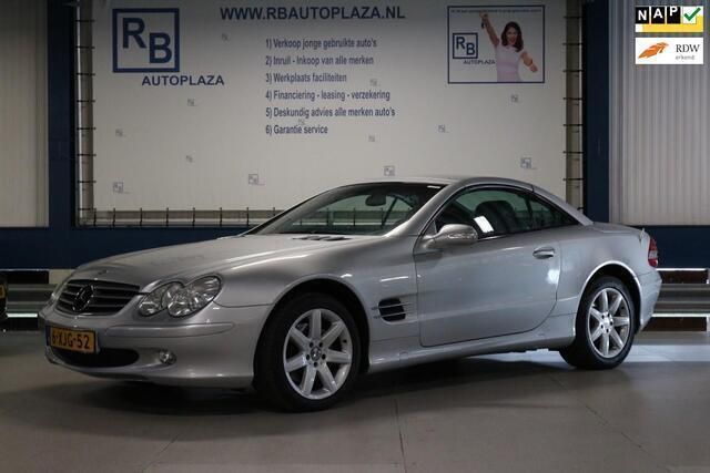 Grijs Gebruikt 2003 Mercedes SL350 Cabriolet | € 13.950 (Goede deal) - Afbeelding 1/4