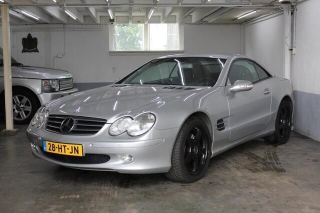 Grijs Gebruikt 2001 Mercedes SL500 Cabriolet | € 14.499 (Eerlijke prijs) - Afbeelding 1/4