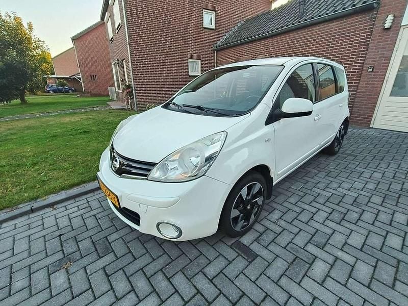 Wit Gebruikt 2012 Nissan Note Visia MPV | € 5.000 (Duur) - Afbeelding 1/4