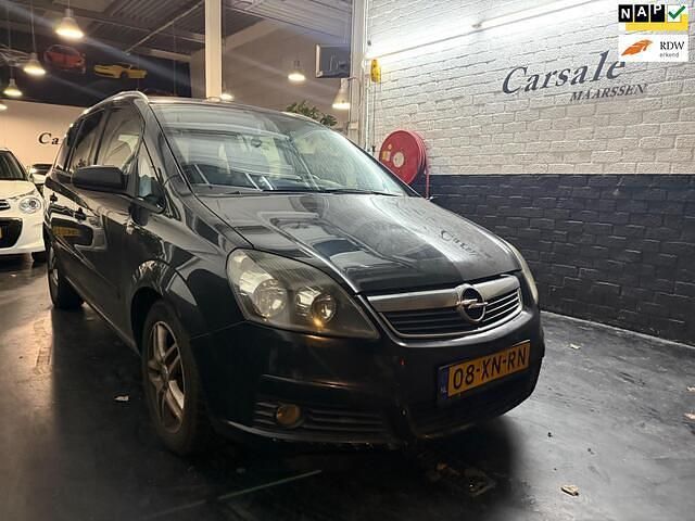 Zwart Gebruikt 2007 Opel Zafira MPV | € 1.150 (Goede deal) - Afbeelding 1/4