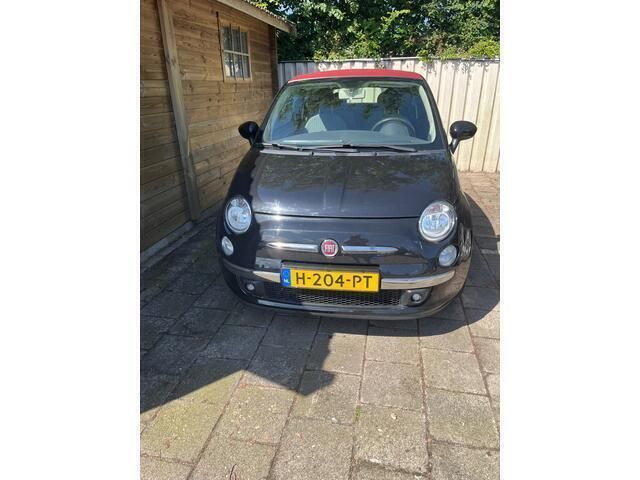 Zwart Gebruikt 2013 Fiat 500C Lounge Cabriolet | € 7.500 (Goede deal) - Afbeelding 1/4