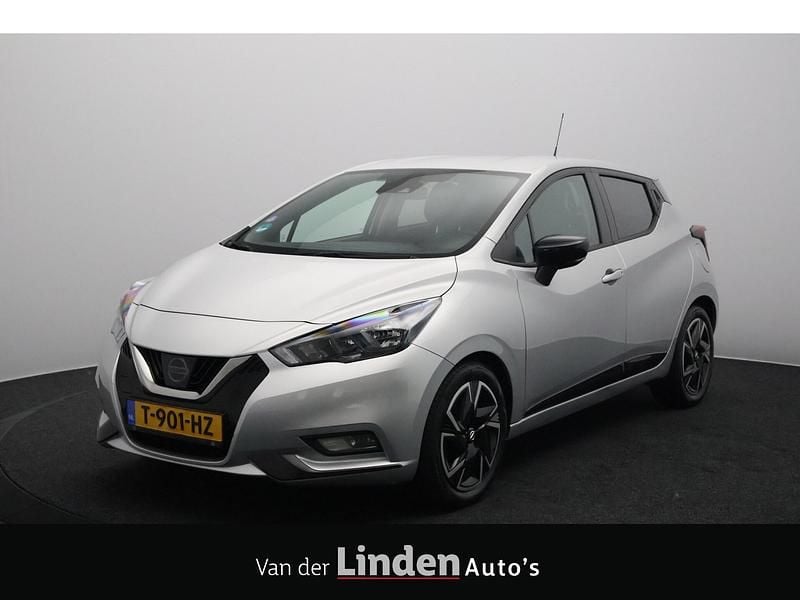 Grijs, metallic lak Gebruikt 2023 Nissan Micra Hatchback | € 14.450 (Goede deal) - Afbeelding 1/4