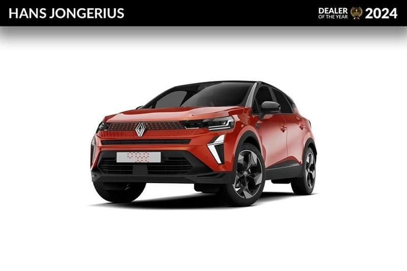 Rouge flamme + dakkleur noir étoilé (rood mica) Nieuw 2025 Renault Captur Techno SUV | € 32.450 (Super prijs) - Afbeelding 1/4
