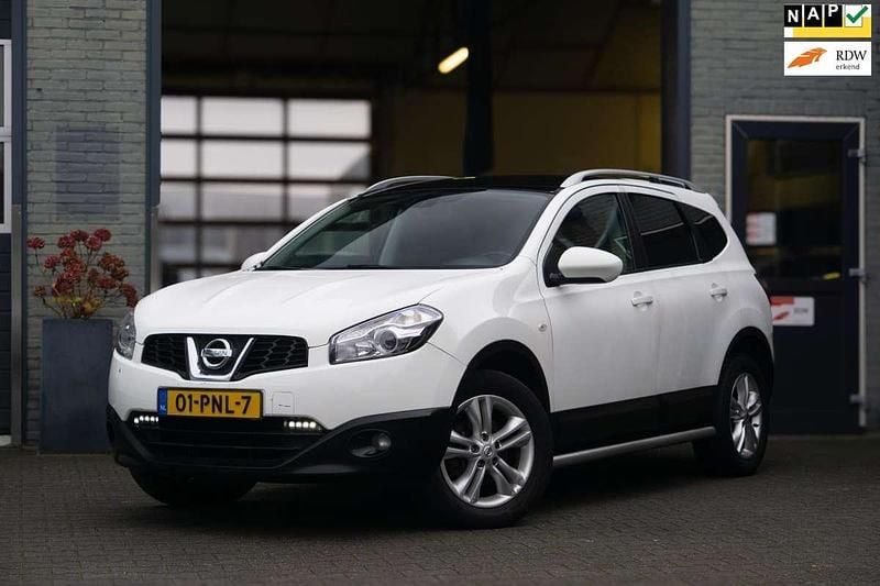 Wit Gebruikt 2011 Nissan Qashqai +2 Visia SUV | € 4.950 (Goede deal) - Afbeelding 1/4