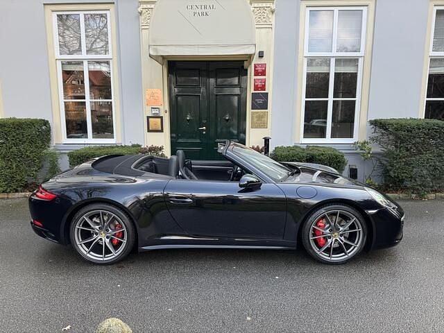 Occasion Porsche 911 Carrera 4S Cabriolet 420 PK (308 kW) 2016 Zwart Cabriolet
