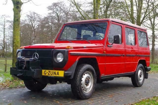 Rood Gebruikt 1981 Mercedes G300 SUV | € 19.500 - Afbeelding 1/4