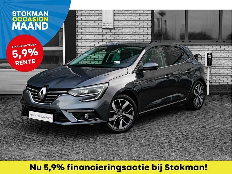 Grijs (metallic) Gebruikt 2017 Renault Mégane IV Bose Edition Hatchback | € 11.900 (Eerlijke prijs) - Afbeelding 1/4