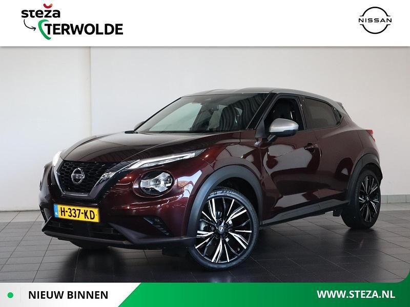 Rood Gebruikt 2020 Nissan Juke Tekna SUV | € 19.445 (Eerlijke prijs) - Afbeelding 1/4