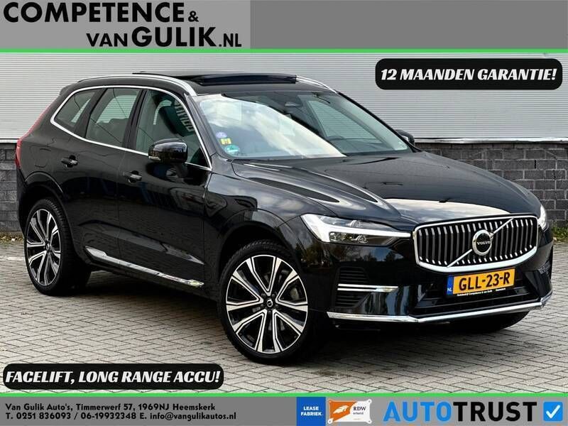 Zwart Gebruikt 2022 Volvo XC60 Plus SUV | € 45.950 (Super prijs) - Afbeelding 1/4