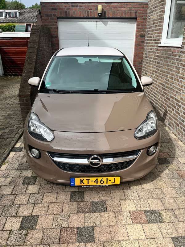 Beige Gebruikt 2014 Opel Adam Glam Hatchback | € 6.495 (Eerlijke prijs) - Afbeelding 1/4