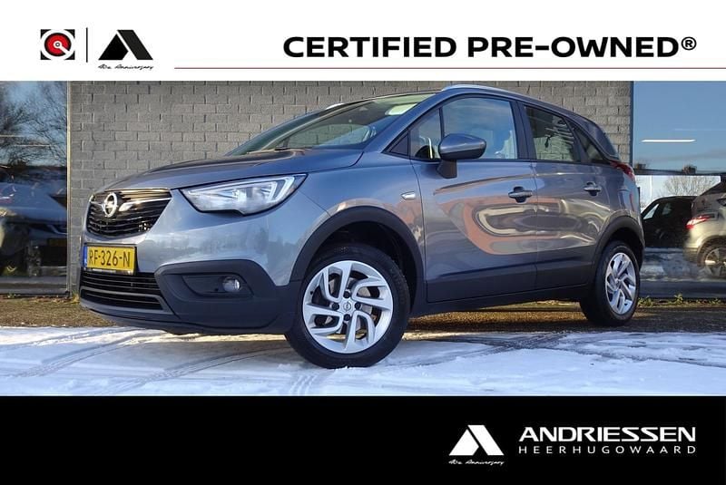 Grijs Occasion 2017 Opel Crossland X Edition SUV | € 10.945 (Eerlijke prijs) - Afbeelding 1/4