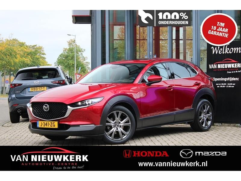 Rood Gebruikt 2020 Mazda CX-30 Luxury SUV | € 23.700 (Eerlijke prijs) - Afbeelding 1/4